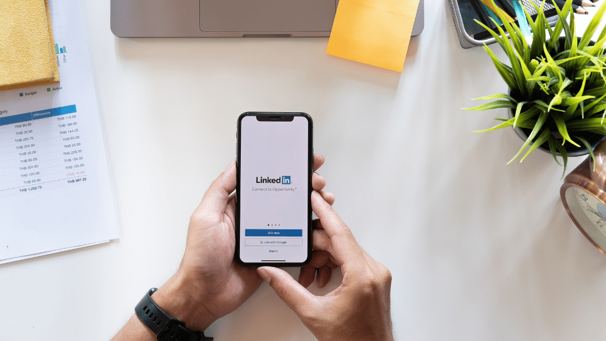 LinkedIn On Phone App